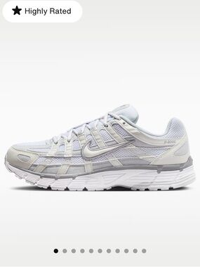 NIB Nike P6000 W8 M 6.5 in White and Gray
